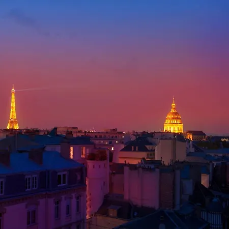 Eiffel Tower View Terrace Saint Germain Des Pres Guest house Paris